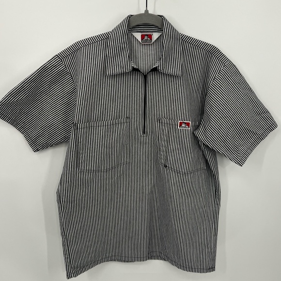 Ben Davis Other - Ben Davis 1/2 zip stripe shirt